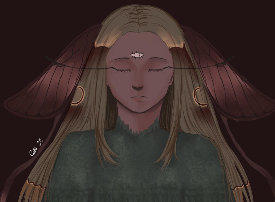 Powerless moth